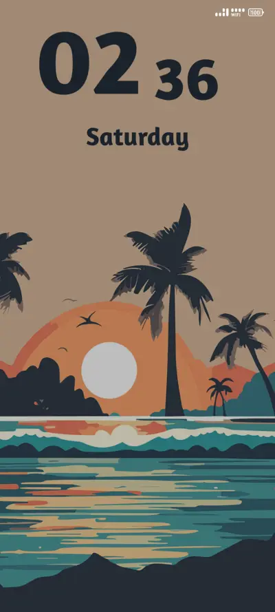 Blue Bay THEME for Xiaomi MIUI HyperOS