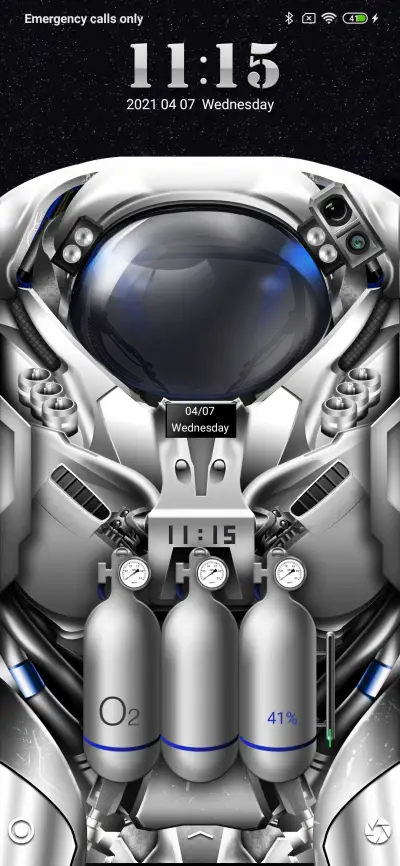 Astronaut THEME for Xiaomi MIUI HyperOS