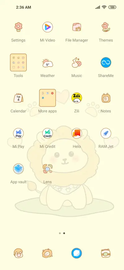 Cute little lion - Screenshot 4