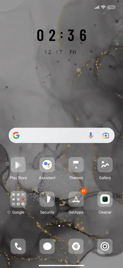 Gold leaf marble - Screenshot 2