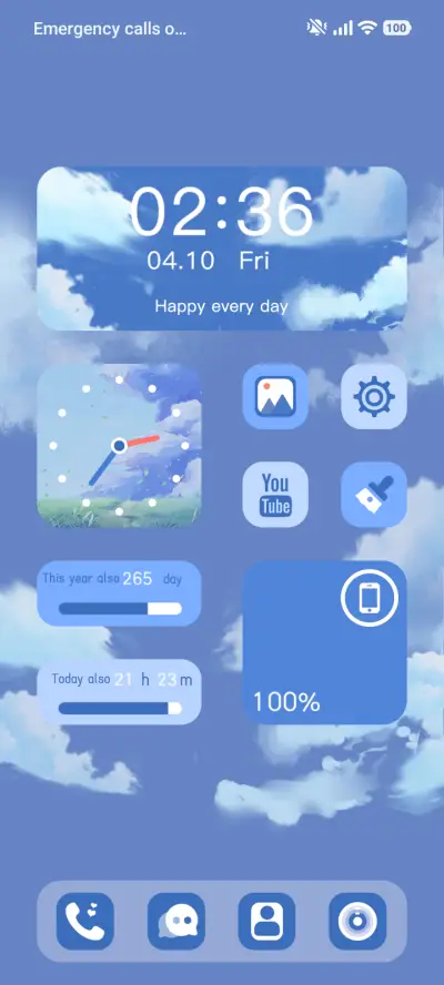 Lite Blue Life - Screenshot 1