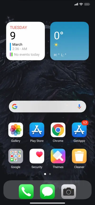 Vision OS 14 - Screenshot 2