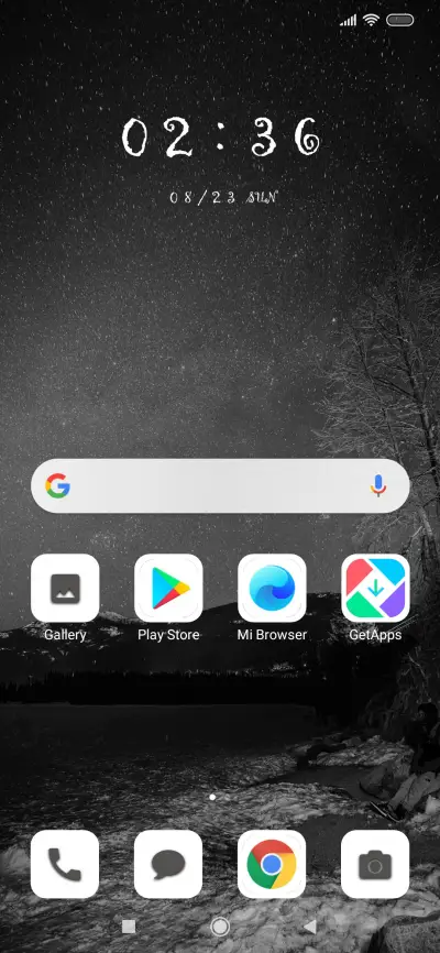 Night Sky Black_3MDS - Screenshot 2