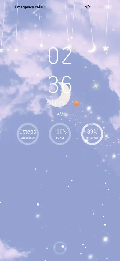 starry sky IOS