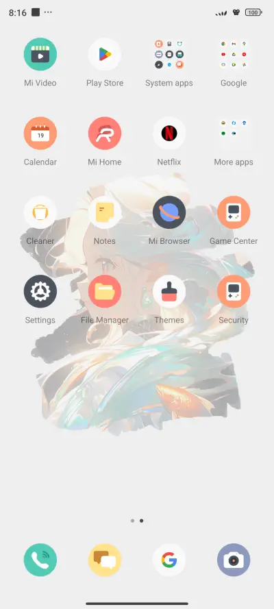 Plain white UI - Screenshot 3