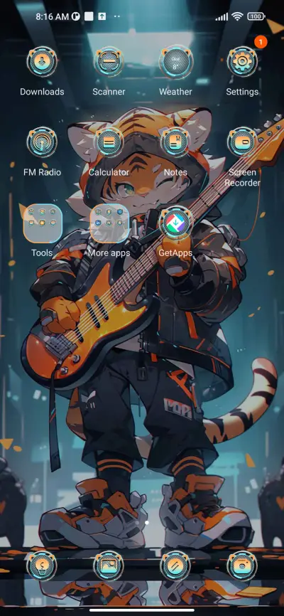 Cyber Tiger Band - Screenshot 3