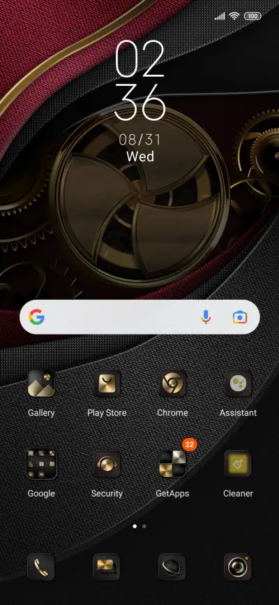 Luxury black gold - Screenshot 2