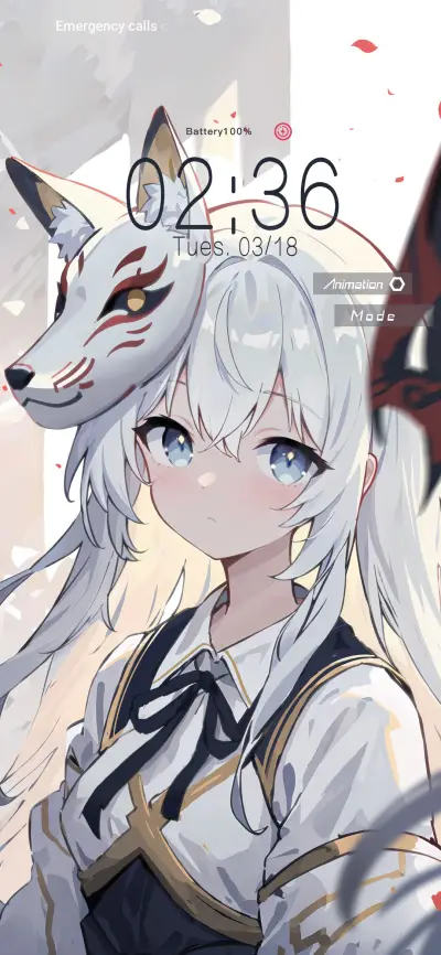 Fox Mask girl - Screenshot 2