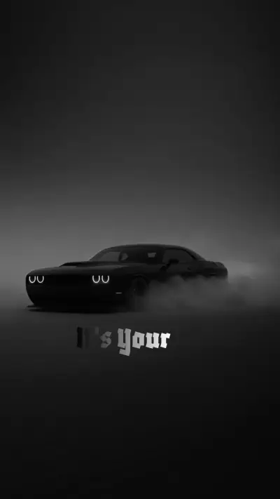 Car In Dark