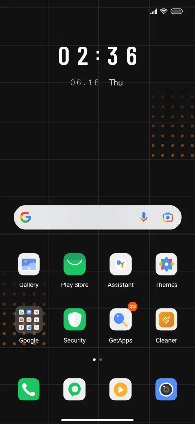 gradient square - Screenshot 2