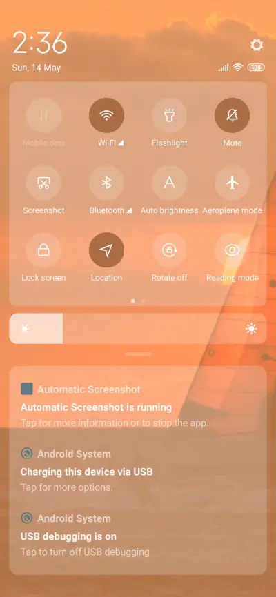 Orange sunset - Screenshot 6