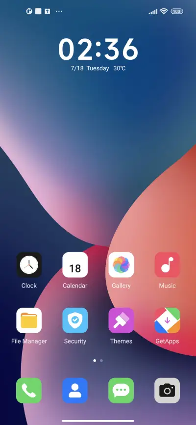 Gradient purple - Screenshot 2