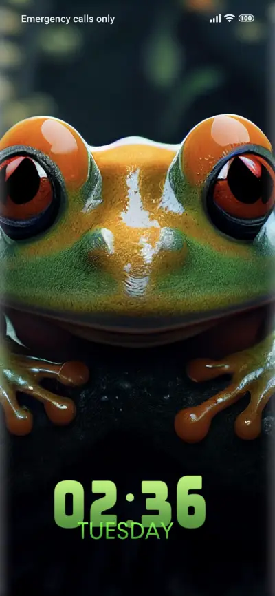 wild frog