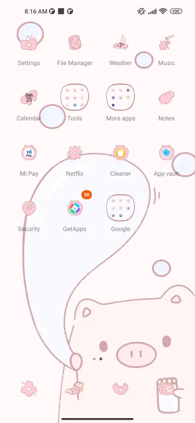 Pink pig-cute - Screenshot 4