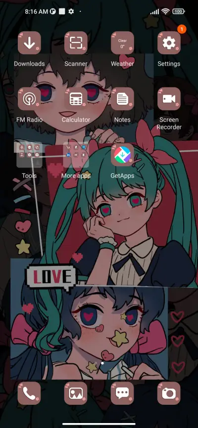 Retro Girl Heart - Screenshot 3