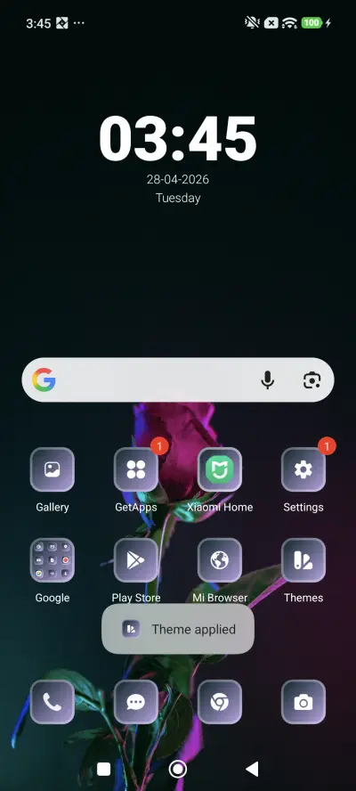 Neon Rose - Screenshot 2