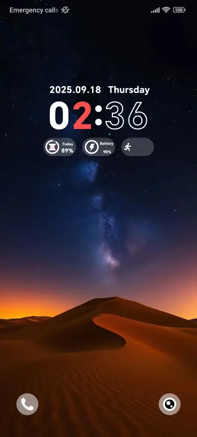 Nocturne Dune - Screenshot 1