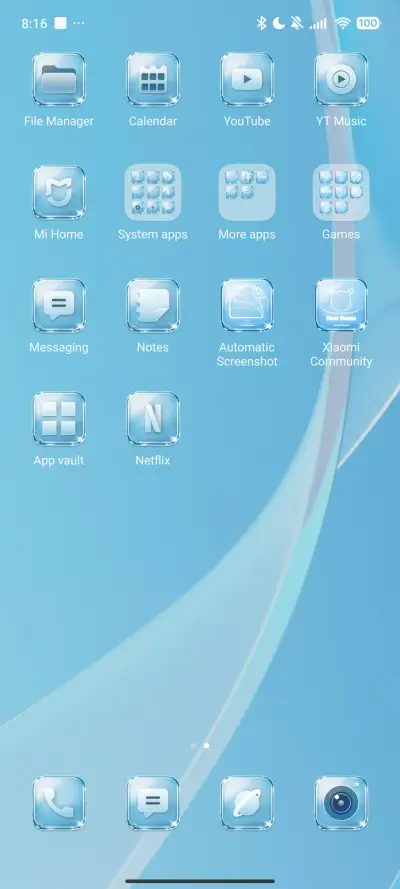 Blue Glass VK - Screenshot 3