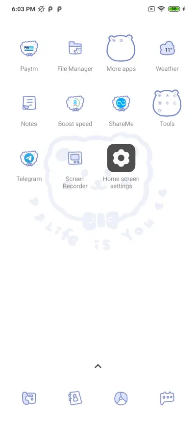 Blue sticky bear - Screenshot 3
