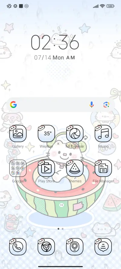 Summer Melon Cats - Screenshot 2