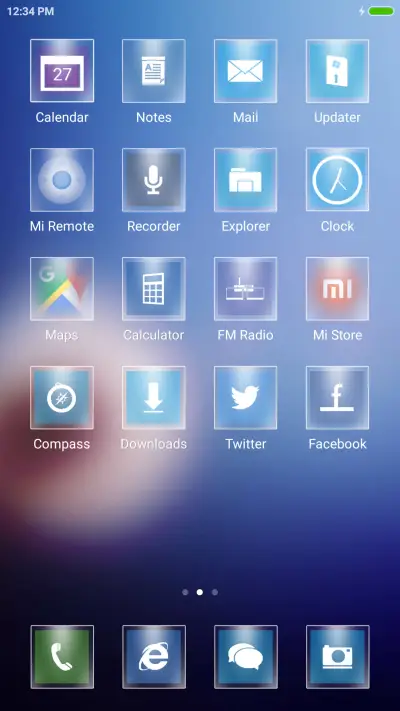 Glass UI Light - Screenshot 3