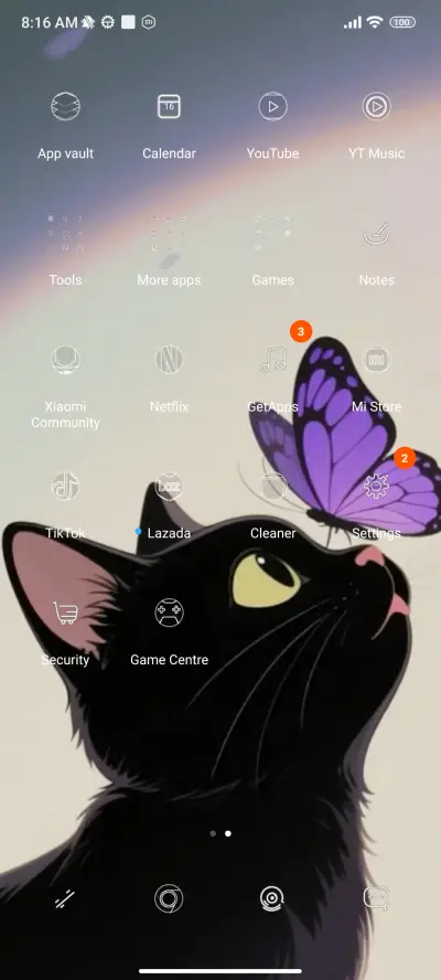 Cat and butterfly - Screenshot 4