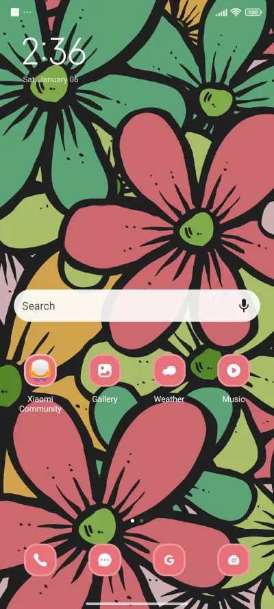 Colorful flower - Screenshot 2