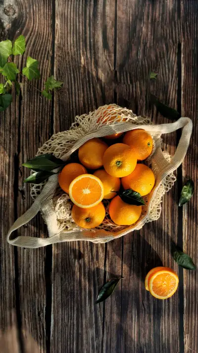 Oranges are not eaten in winter