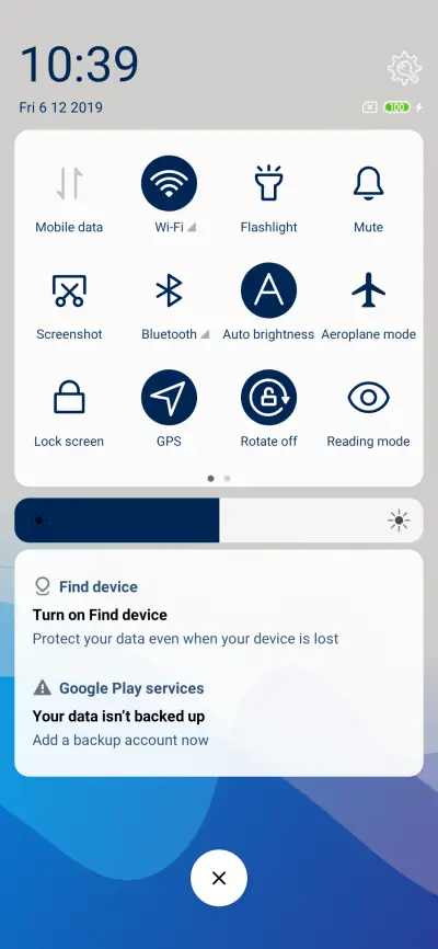 MBlue Liquid - Screenshot 5