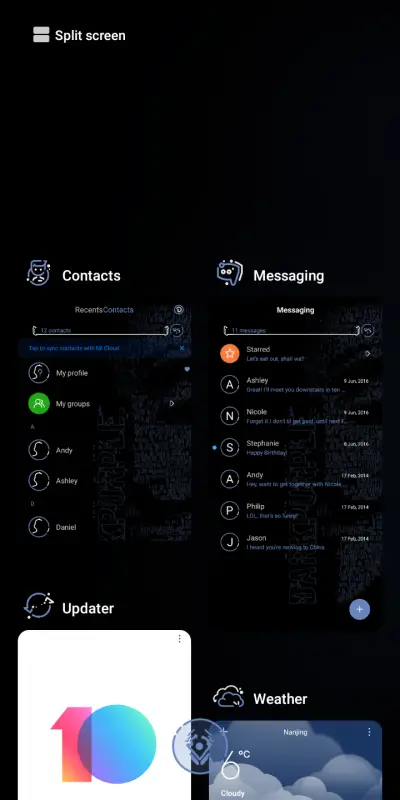Dark Purple v10 - Screenshot 4