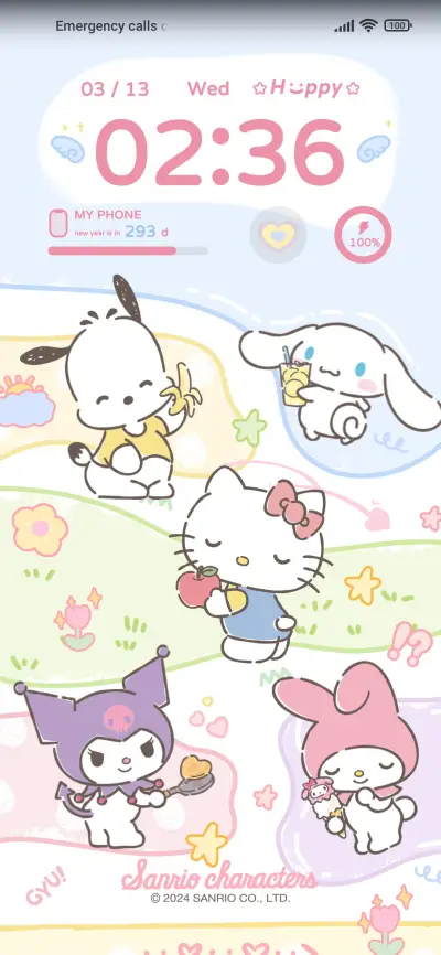 Sanrio spring