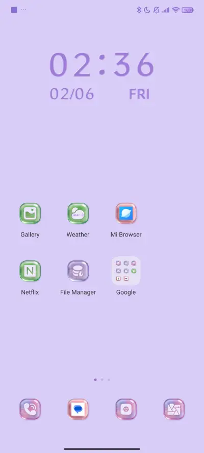Purple glass - Screenshot 2