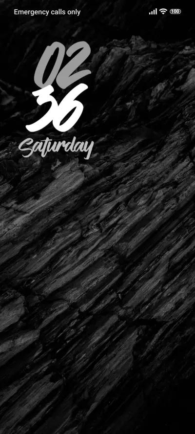 Rosewood pattern THEME for Xiaomi MIUI HyperOS