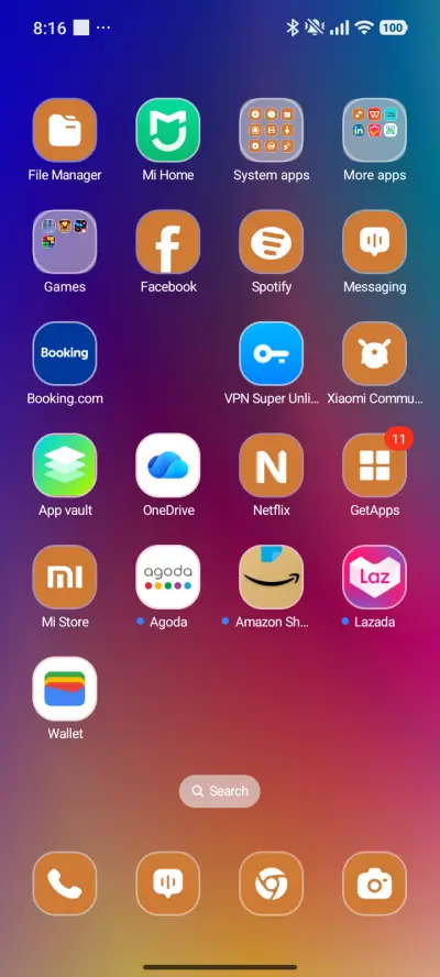 Blue Abstract - Screenshot 3