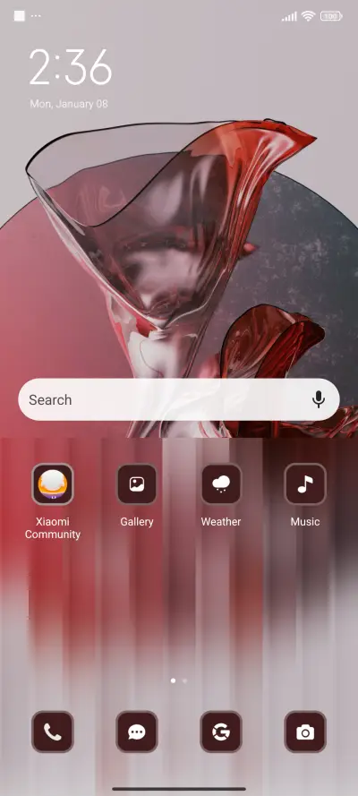 3D Glass Flowers - Screenshot 2