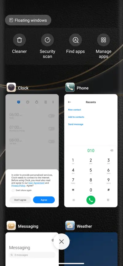 Metal Black Clock - Screenshot 4