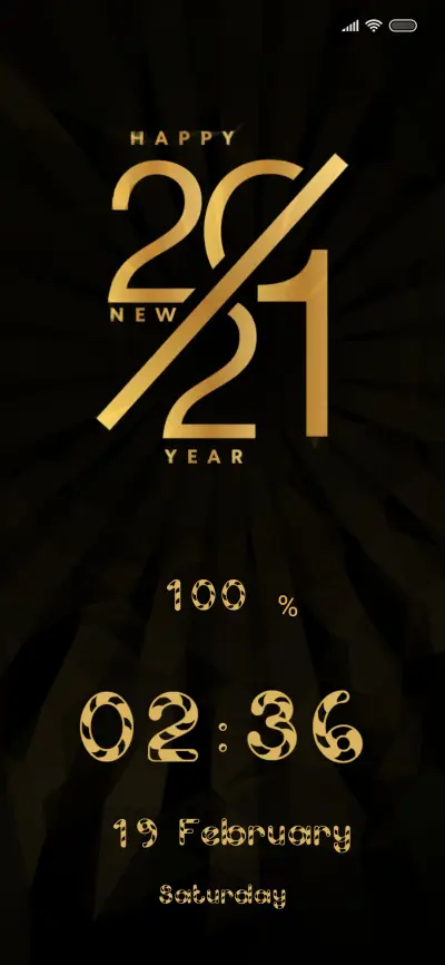 GoldYear THEME for Xiaomi MIUI HyperOS