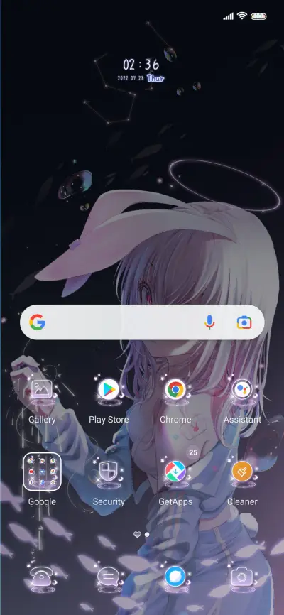 Galaxy girl - Screenshot 2