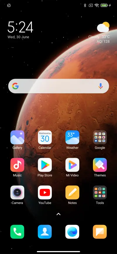 Screen Layout 4x7 THEME for Xiaomi MIUI HyperOS