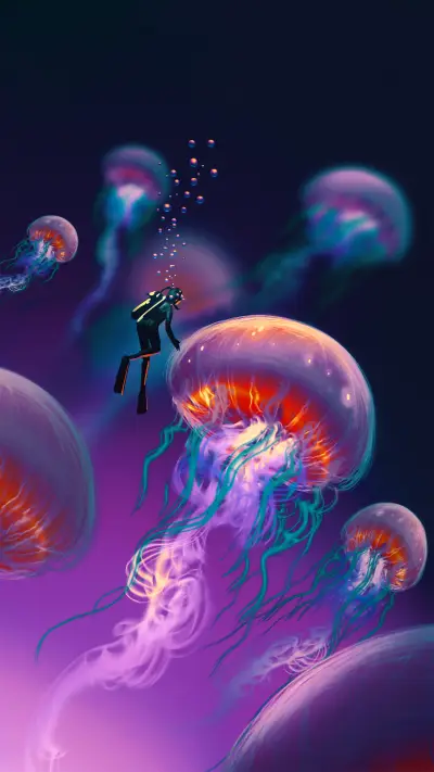 Cool anime illustrations