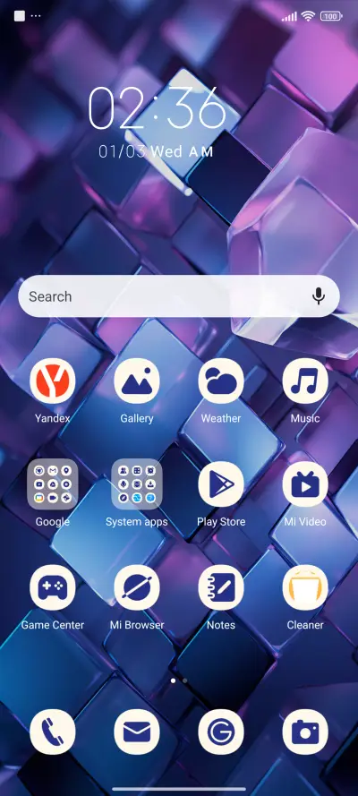 Colorful cube - Screenshot 2