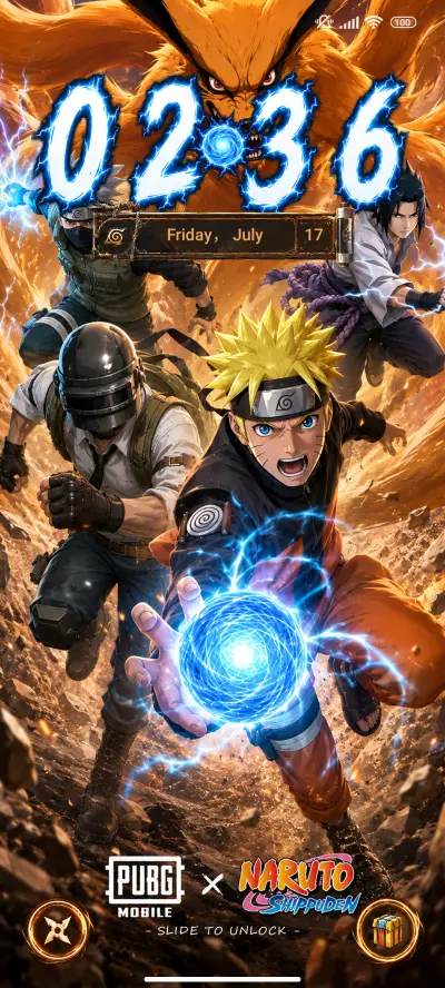 PUBGM Naruto THEME for Xiaomi MIUI HyperOS