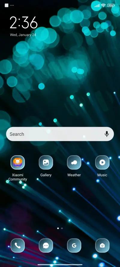 Neon Bokeh - Screenshot 2