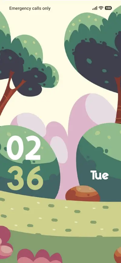 Mushroom Forest THEME for Xiaomi MIUI HyperOS