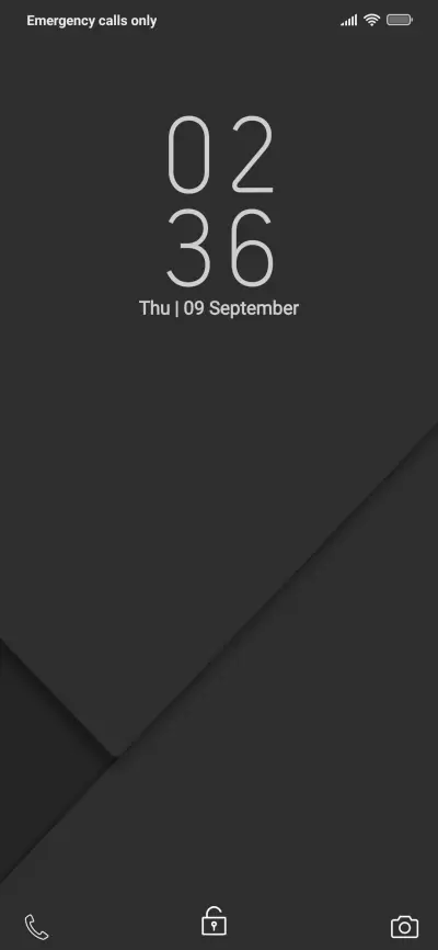 3D Dark Black - Screenshot 1