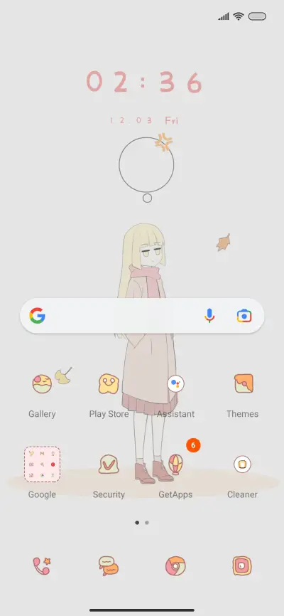 Cartoon girl - Screenshot 2