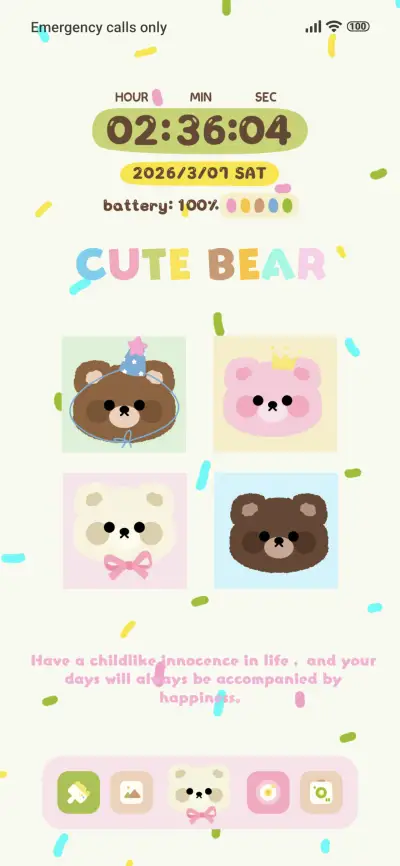Candy Bear - Screenshot 1