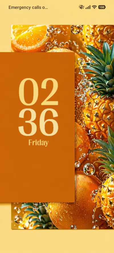 Golden Tropics THEME for Xiaomi MIUI HyperOS