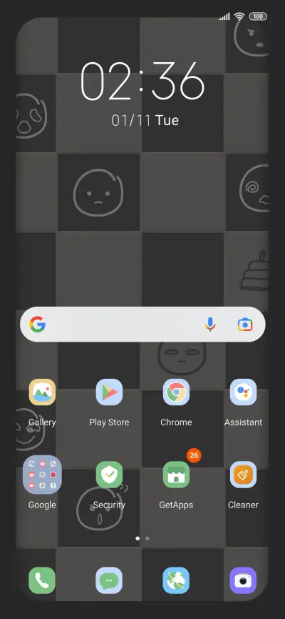 Simple chessboard - Screenshot 2