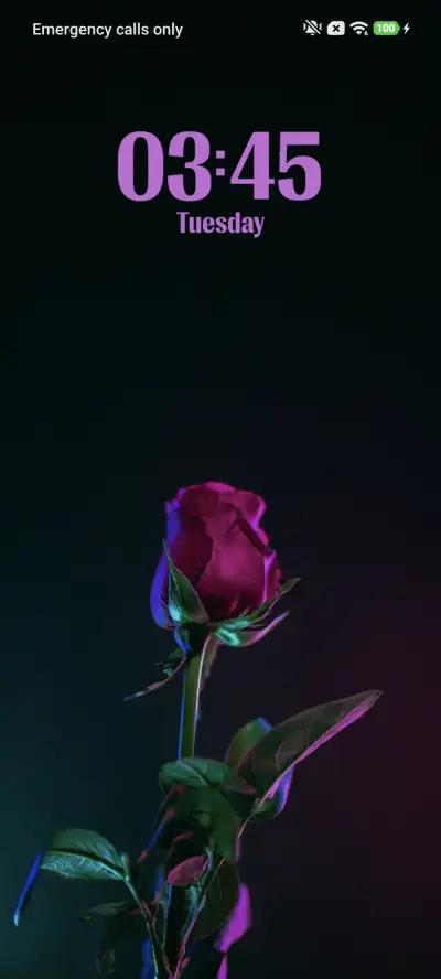 Neon Rose - Screenshot 1